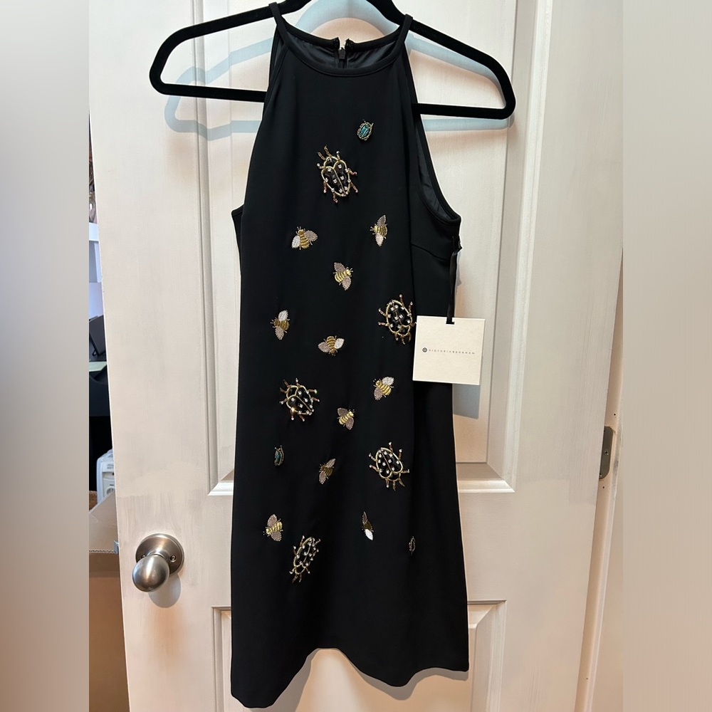 Victoria Beckham for Target embellished bee & bug cocktail dress